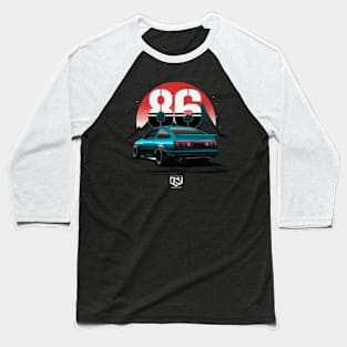 AE86 Trueno (Blue) [ OSY Graphics ] Baseball T-Shirt